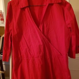 Selling red blouse
